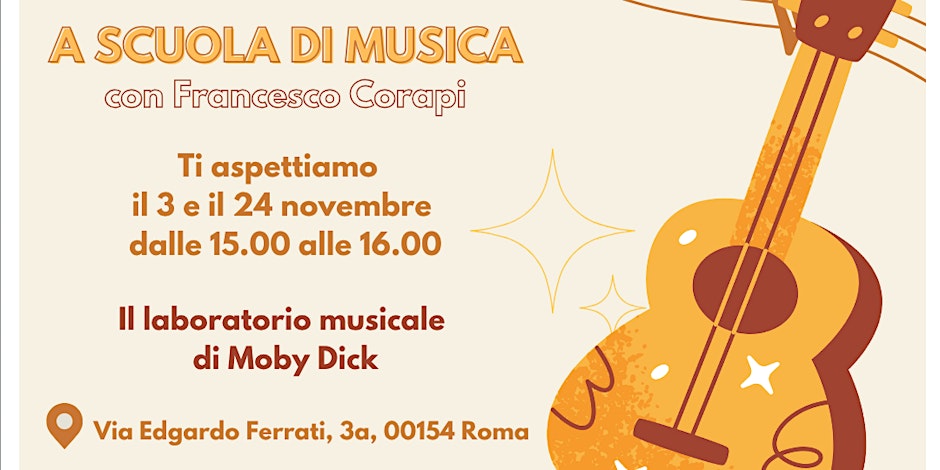 A scuola di musica con Francesco Corapi!